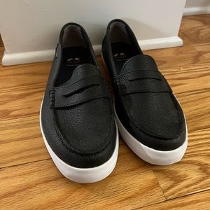 Cole Haan Women's Lunar Harp Skimmer Slip-On Fashion Sneaker Size 9B Black